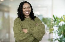 A head shot of Beja Turner, the Global Health Communications Manager